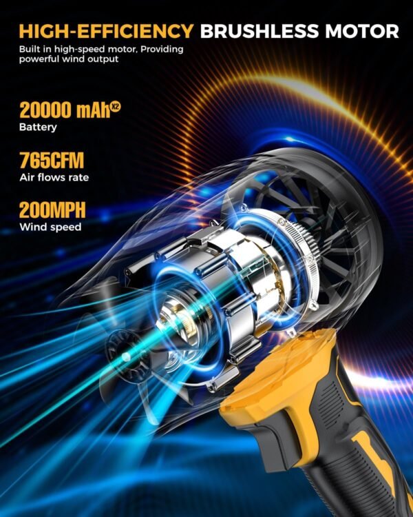 Geveelife leaf blower cordless