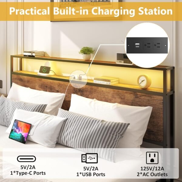 Functional Storage Bed Frame