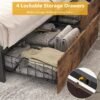 Functional Storage Bed Frame